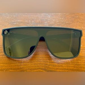 Blenders Dark Flatter SciFi Single Lense Sunglasses